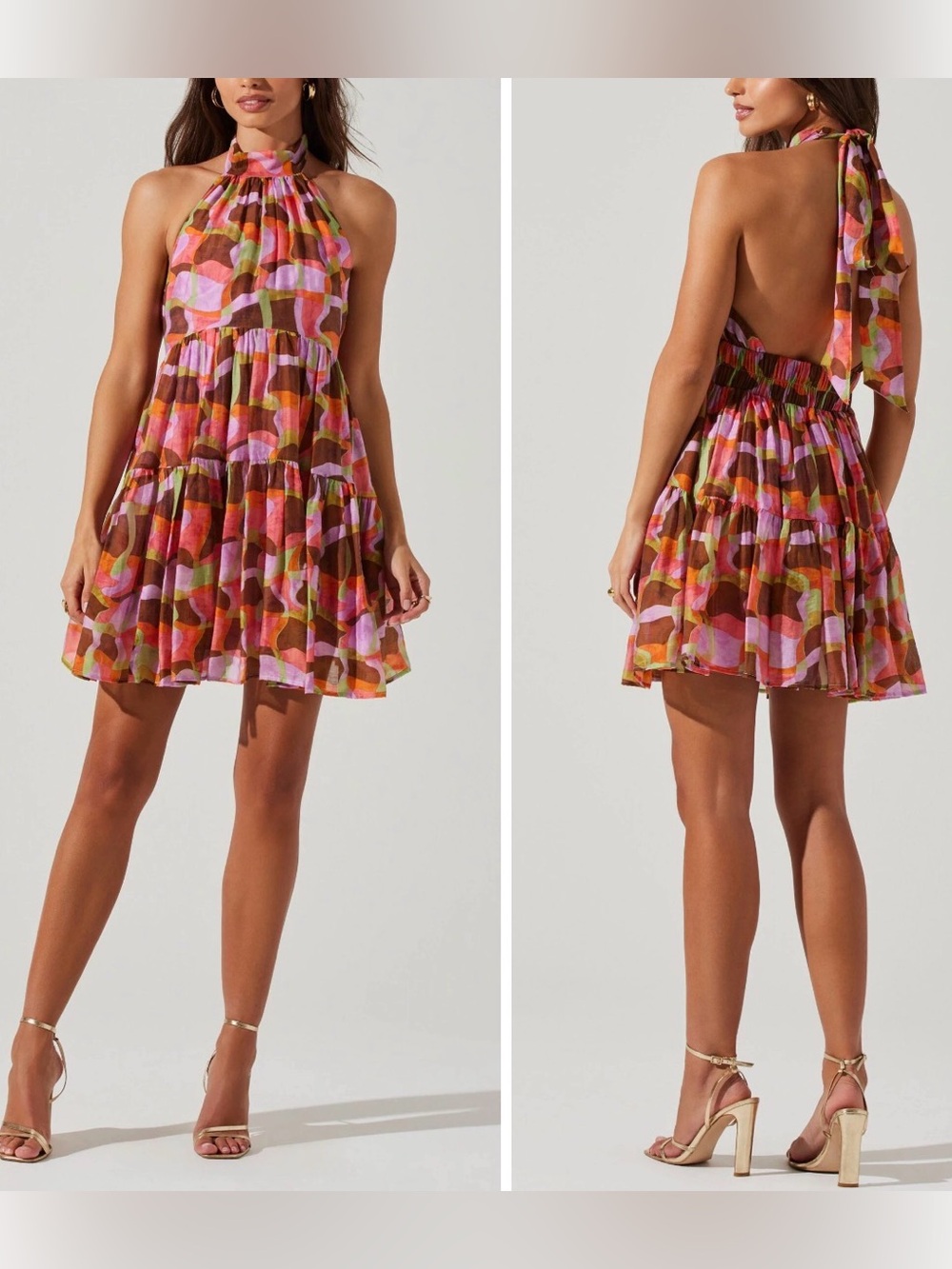 ASTR THE LABEL JOETTA MINI DRESS size Medium NWT